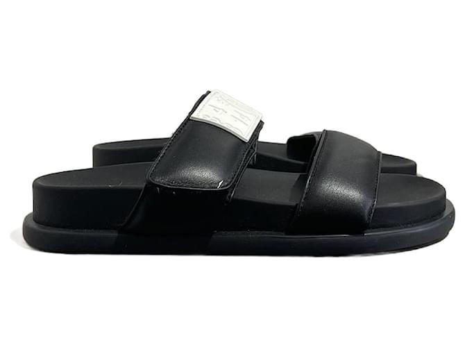 MAISON MARTIN MARGIELA Sandali T.EU 37 Pelle Nero