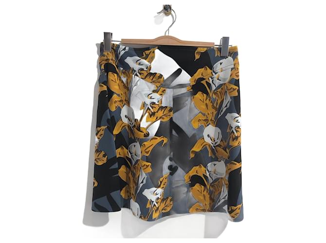 Gonne CARVEN T.FR 42 Viscosa Multicolore