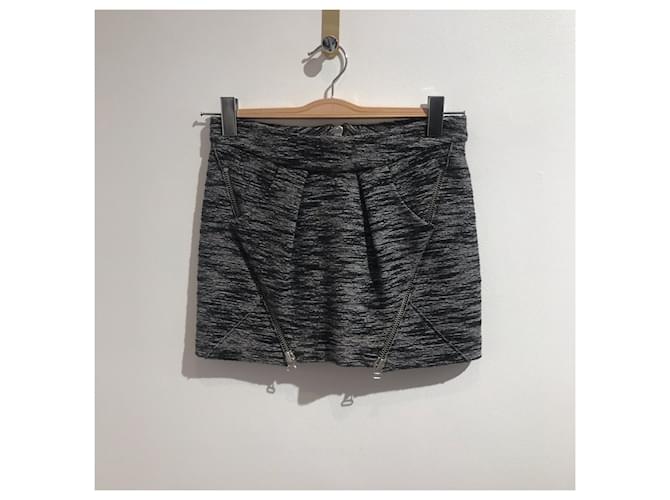 Gonne ISABEL MARANT T.Internazionale XS Cotone Nero