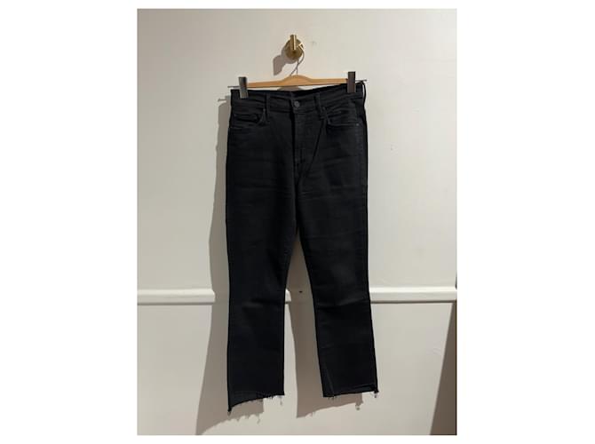 MOTHER Jeans T.FR 38 Cotone Nero