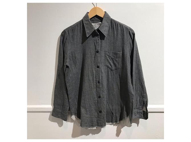 ISABEL MARANT ETOILE Top T.International S Sintetico Grigio