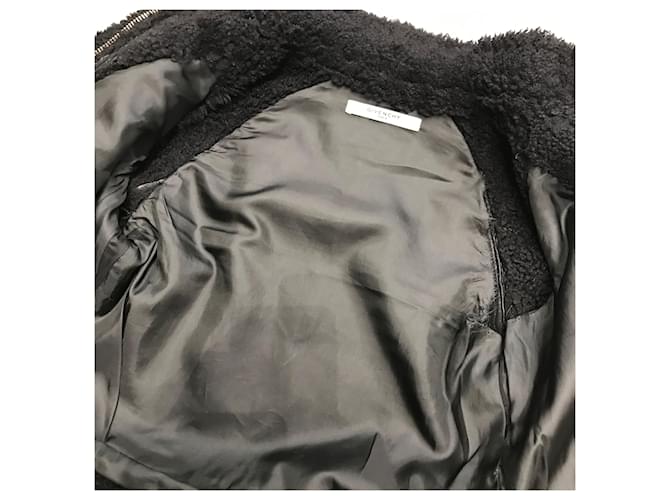 GIVENCHY Cappotti T.International S Pelliccia Nero