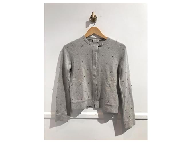 BRUNELLO CUCINELLI Maglieria T.International S Cashmere Grigio