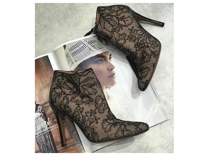 Alaïa Stivaletti ALAIA T.EU 37.5 Pelle Nero