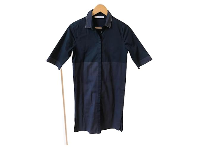 Abiti FABIANA FILIPPI T.FR 38 Cotone Blu navy