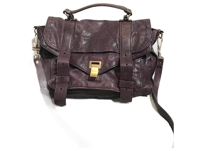 PROENZA SCHOULER Borse T. Pelle Porpora