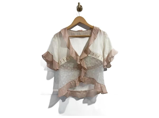 Chloé CHLOE Top T.Internazionale M Cotone Crudo