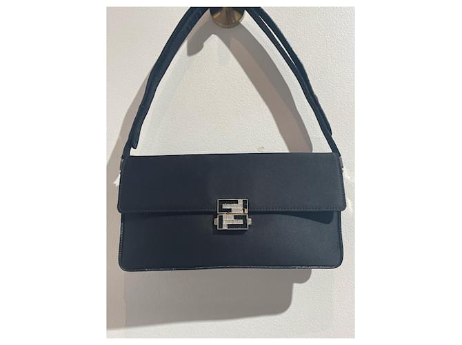 Baguette Borse FENDI T. Tessuto Nero