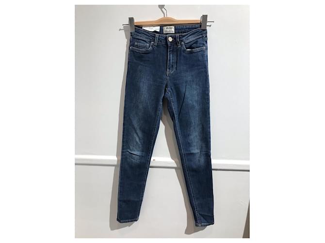 ACNE STUDIOS Jeans T.FR 34 Cotone Blu