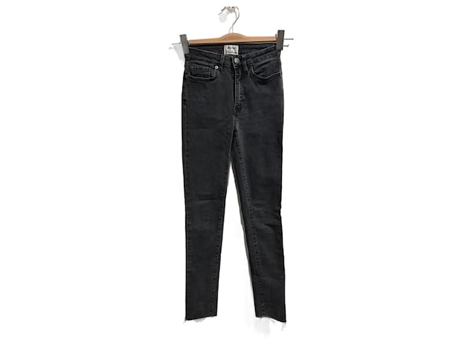ACNE STUDIOS Jeans T.FR 34 Cotone Nero