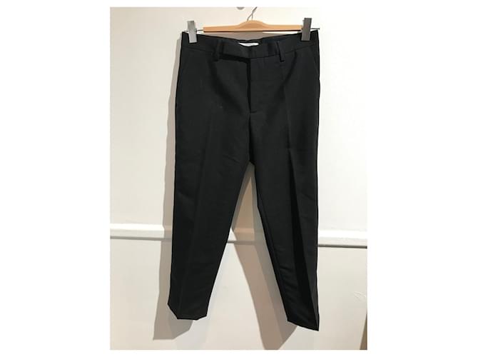MAISON MARTIN MARGIELA Pantaloni T.International S Lana Nero