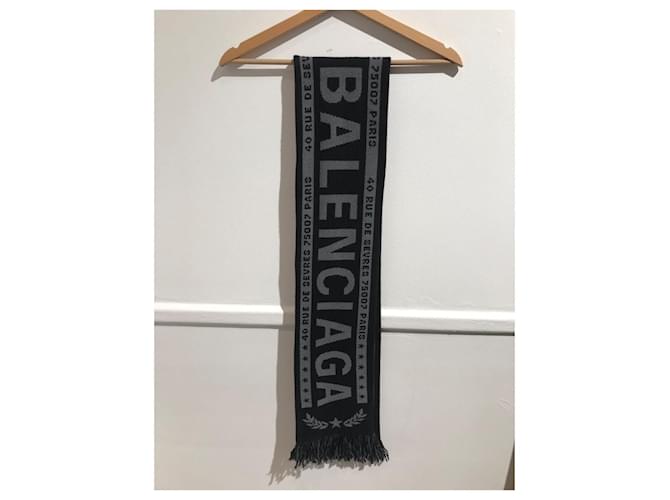 Sciarpe BALENCIAGA T. Lana Nero