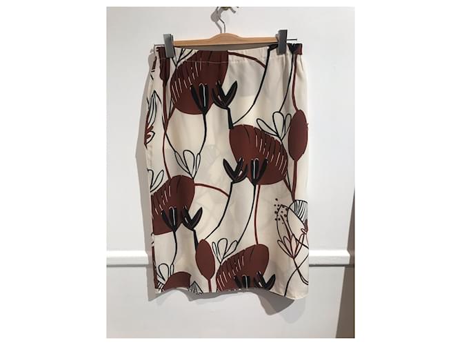 Gonne MARNI T.International L Seta Crudo