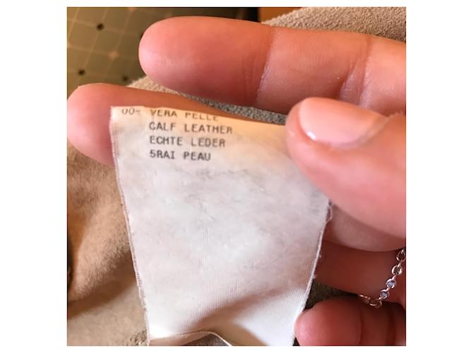 Cappotti EMPORIO ARMANI T.International S Camoscio Beige