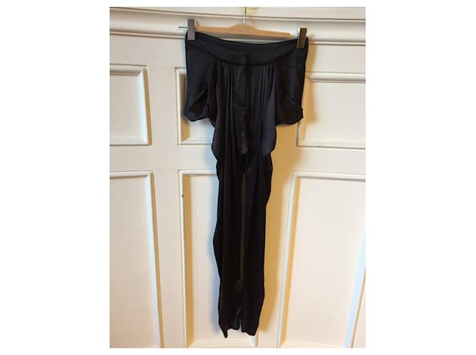 Pantaloni BALMAIN T.FR 36 Sintetico Nero