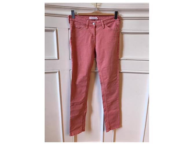 ISABEL MARANT Jeans T.FR 38 Cotone Rosa