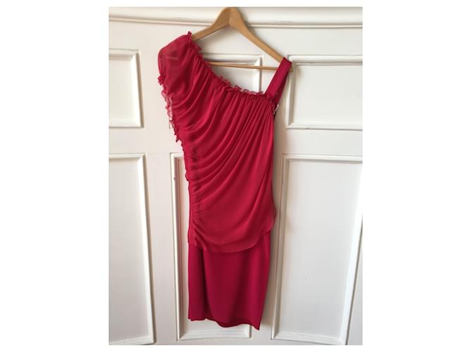 ALBERTA FERRETTI Abiti T.FR 36 Seta Rosso