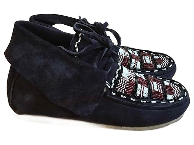 ISABEL MARANT Stivaletti T.EU 35 Camoscio Nero