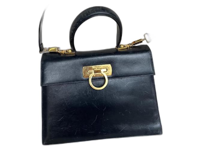 Salvatore Ferragamo Borse Blu navy