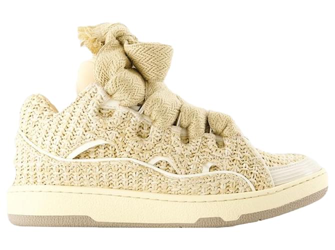 Sneakers Curb - Lanvin - Sintetico - Beige Marrone