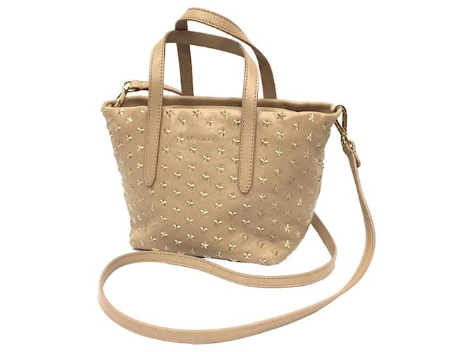 Borsa Tote Mini Sara di Jimmy Choo D'oro