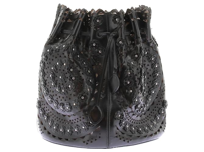 Alaïa Borse ALAIA T. Pelle Nero