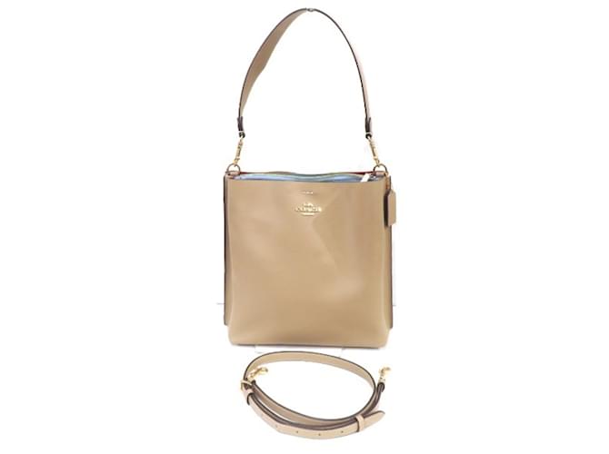 Borsa a Spalla COACH Molly Bucket CA214 Beige