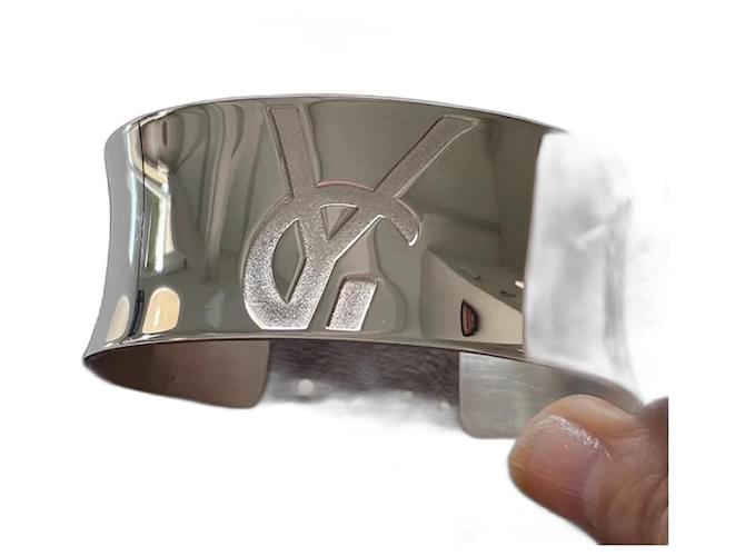 Yves Saint Laurent bracciale in argento 925