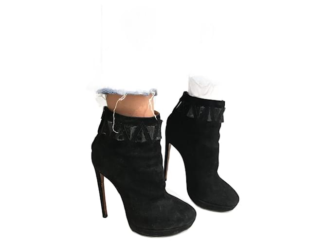 Alaïa Stivaletti ALAIA T.EU 37 Camoscio Nero