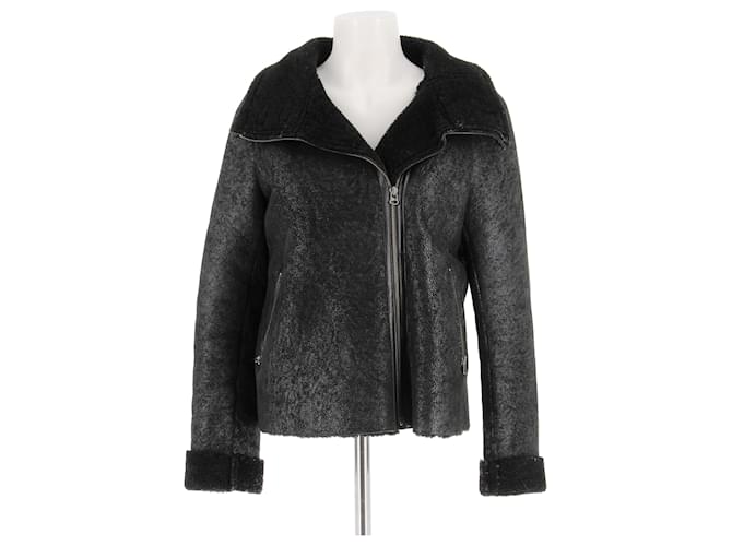 ZADIG & VOLTAIRE Cappotti T.International M Shearling Nero