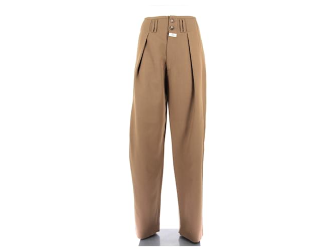 Pantaloni ETRO T.IT 38 in lana Marrone