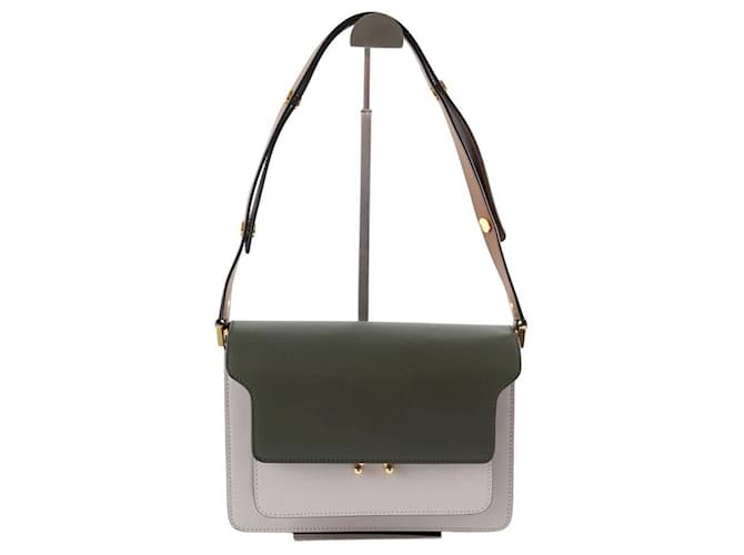 Marni Borsa a spalla in pelle Cachi