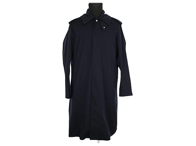 Sandro Trench in lana Blu