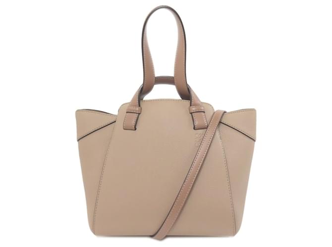 Borsa a mano Hammock Nugget di Loewe Marrone