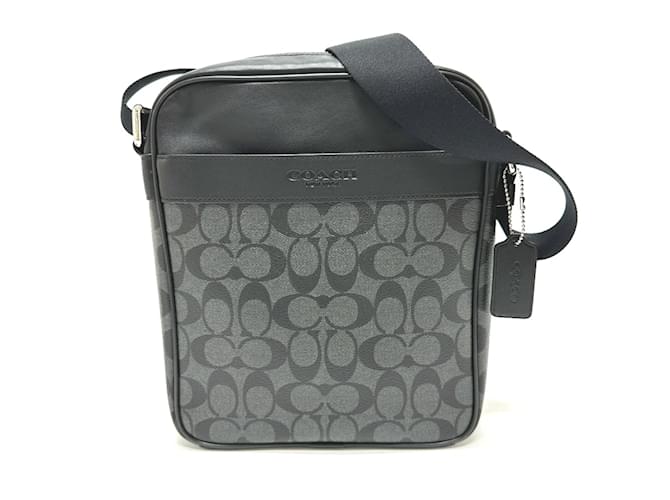 Borsa a spalla da volo Coach F71764 Nero