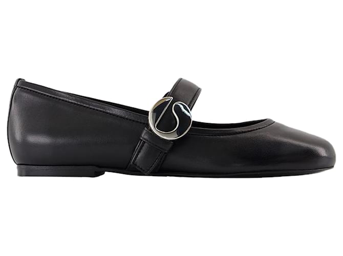 Ballerine con cintura - Coperni - Pelle - Nero