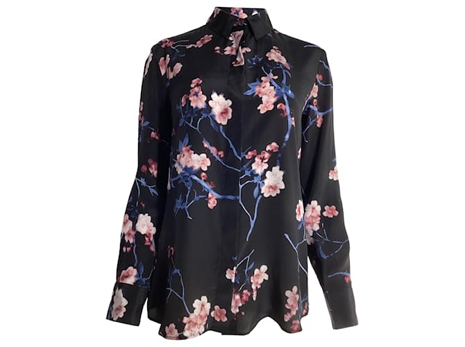 Camicia stampata floreale Altuzarra in seta multicolore