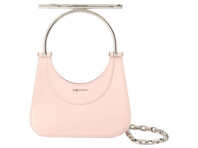 Mini borsa a barra incrociata - Alexander McQueen - Pelle - Rosa