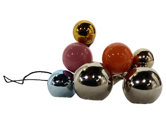 Anello ornato Dries Van Noten in ottone multicolore