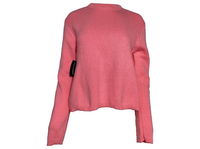 Comme Des Garcons Maglione Comme des Garçons Girl in acrilico rosa Marrone