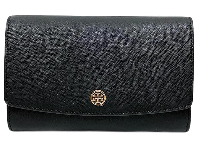Portafoglio a catena nero Tory Burch