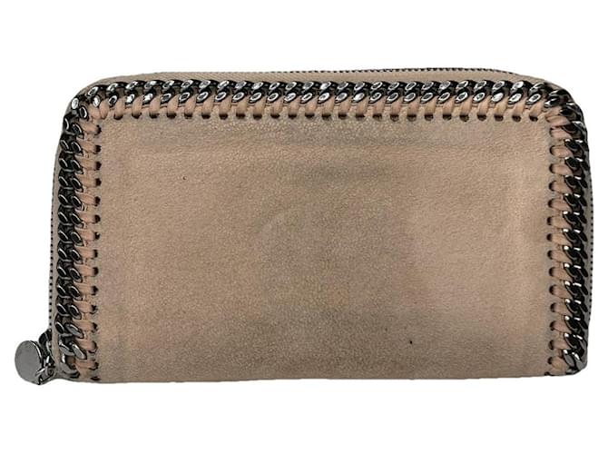 Stella Mc Cartney Portafoglio in pelle beige Stella McCartney