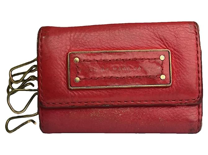 Borsa in pelle rossa Marc Jacobs Snapshot Rosso