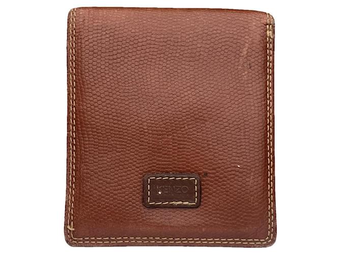 Borsa in pelle marrone Kenzo