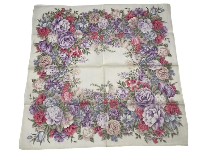 Sciarpa di seta multicolore Lancel