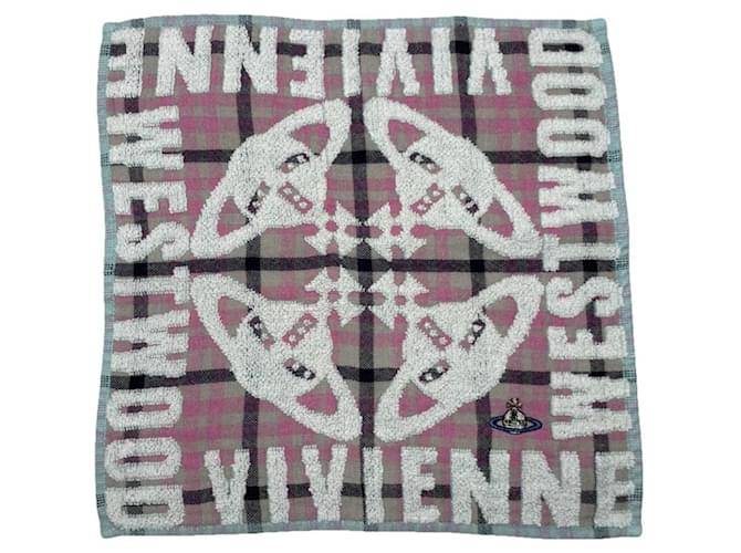 Sciarpa di seta rosa Vivienne Westwood