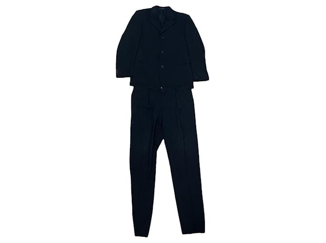 Completo in lana antracite Versus Grigio antracite