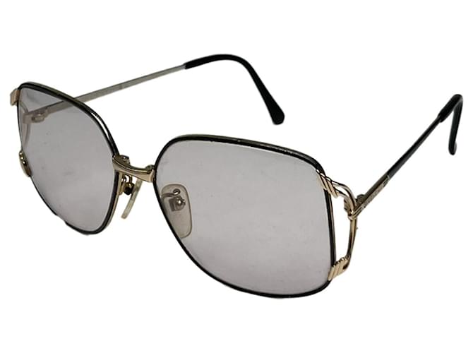 Occhiali da sole in metallo dorato Givenchy D'oro