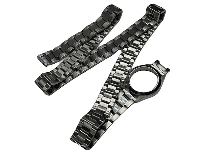 Bracciale in acciaio argento Maison Martin Margiela