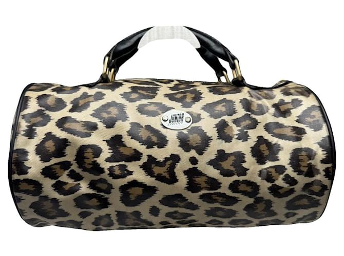 Autre Marque Borsa a mano in pelle nera Gaultier Junior Nero